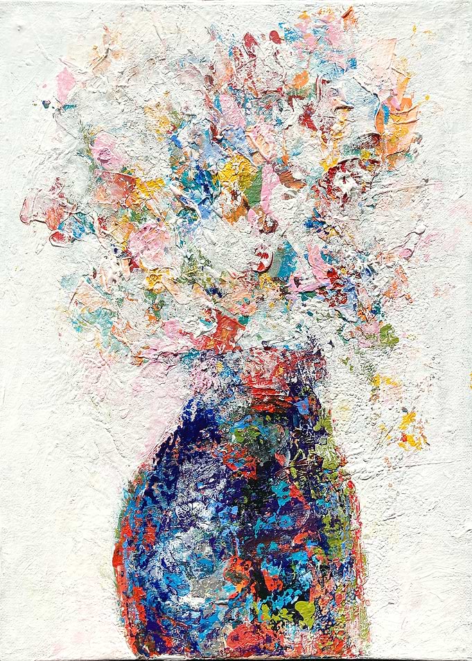 Abstract Flower Bouquet