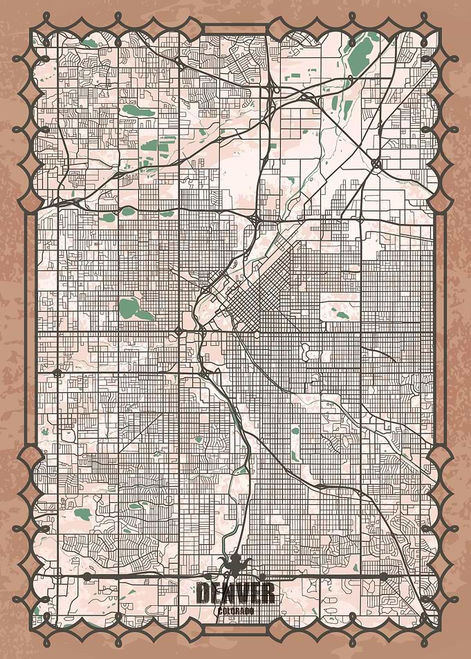Denver City Map