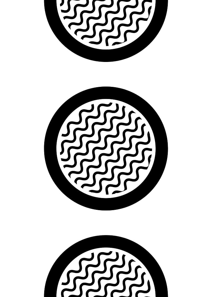 Wavy Circle Pattern