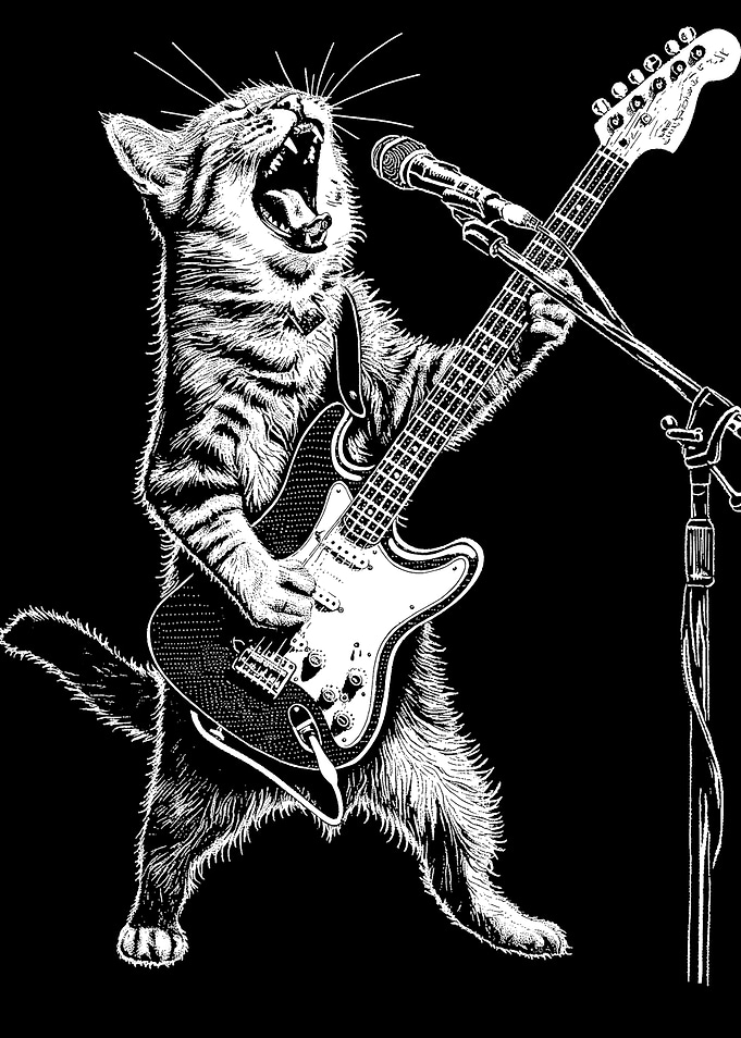 Rockstar Cat