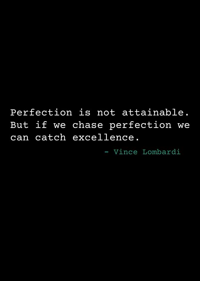 Perfection Quote