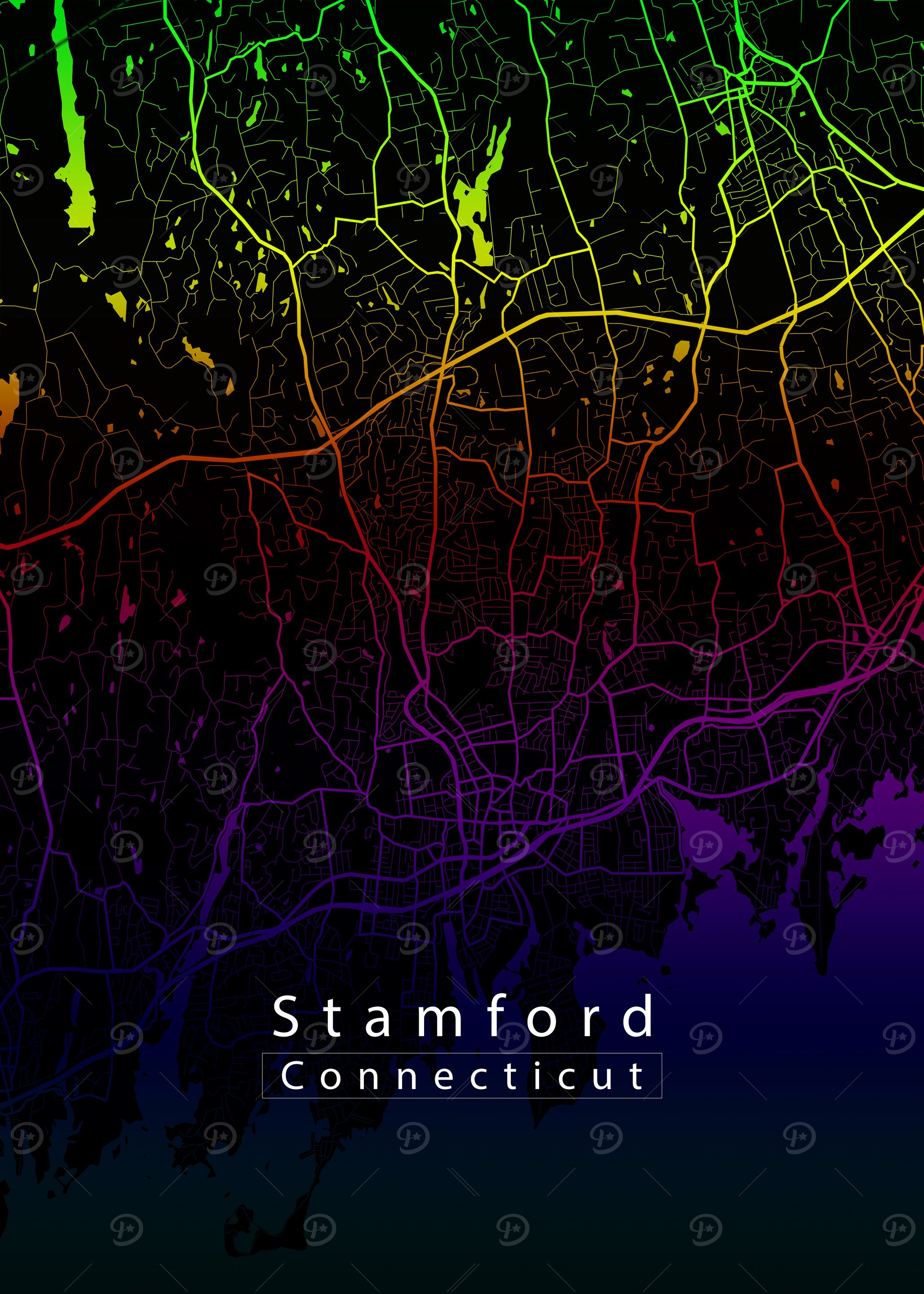 Stamford Connecticut Map