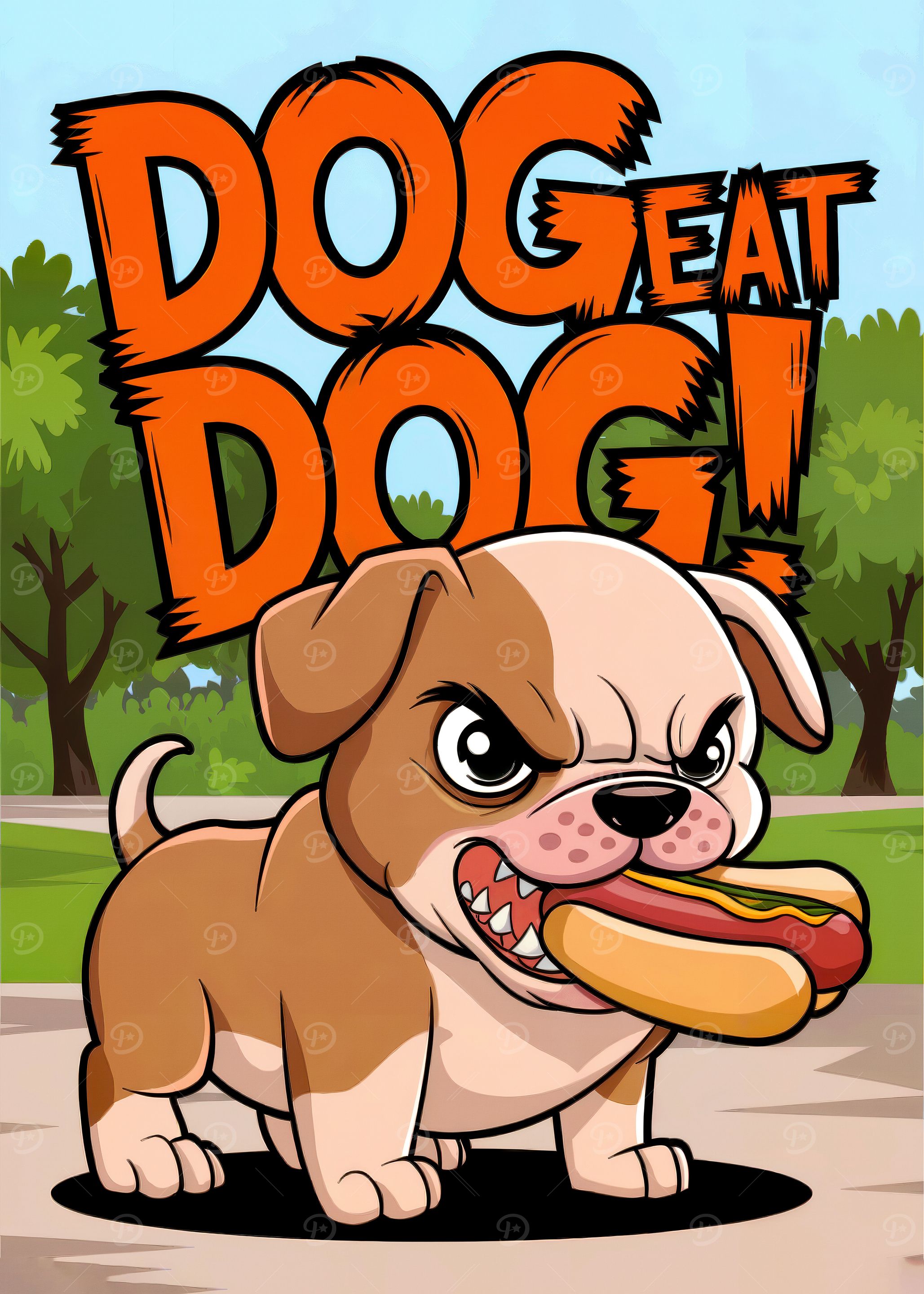 Dog Eat Dog Cartoon