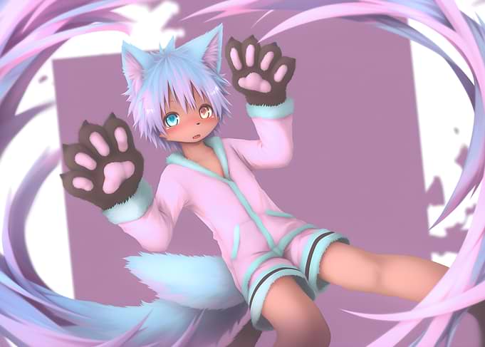 Anime Fox Boy