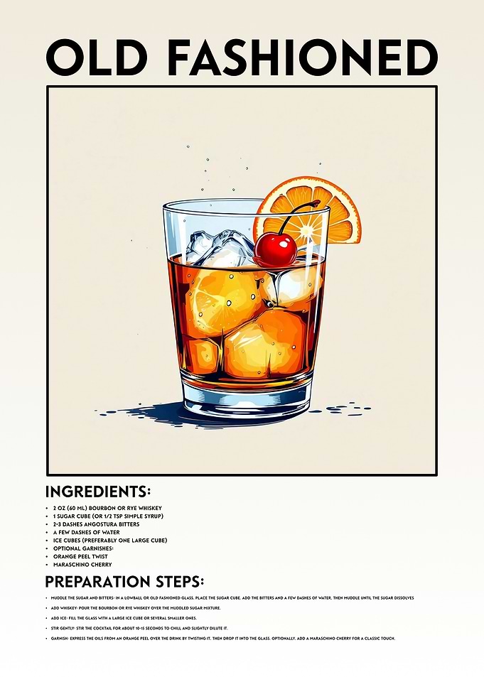 Old Fashioned Cocktail Recipe