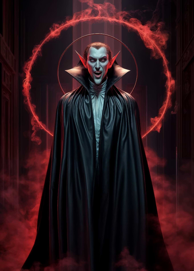 Vampire in Red Halo
