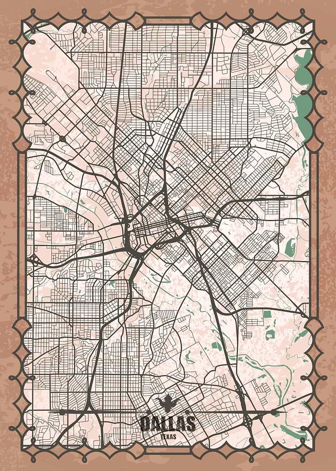 Dallas City Map