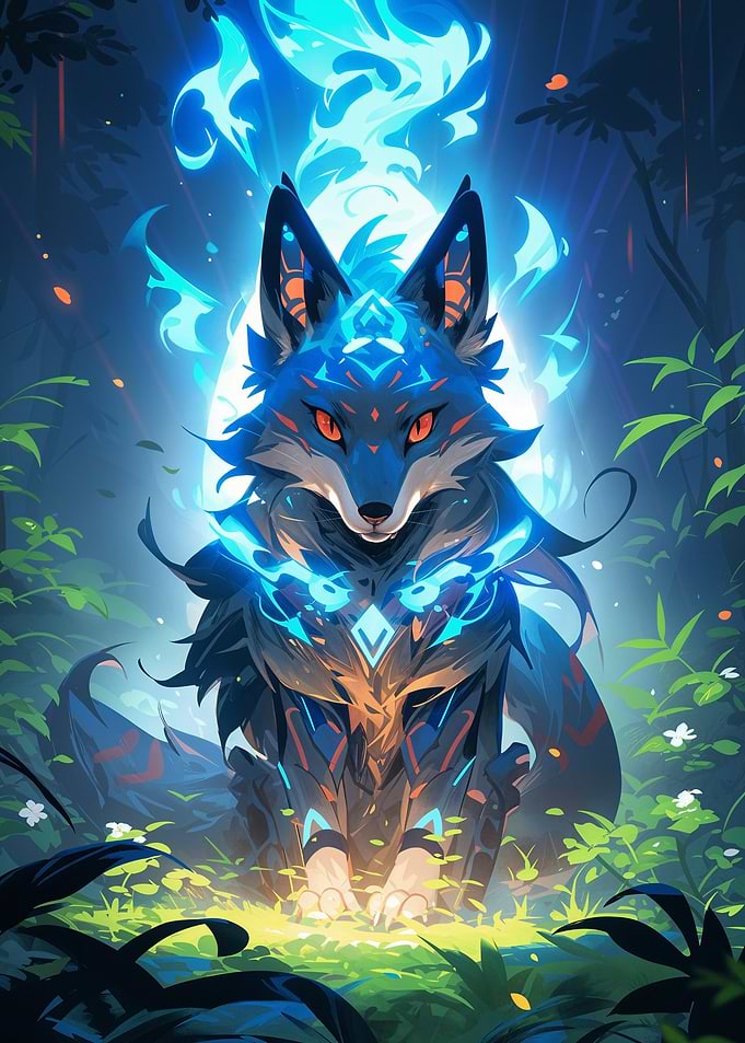 Mystical Fire Fox