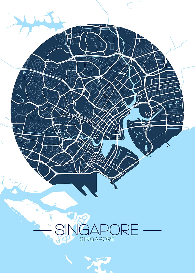 Singapore City Map