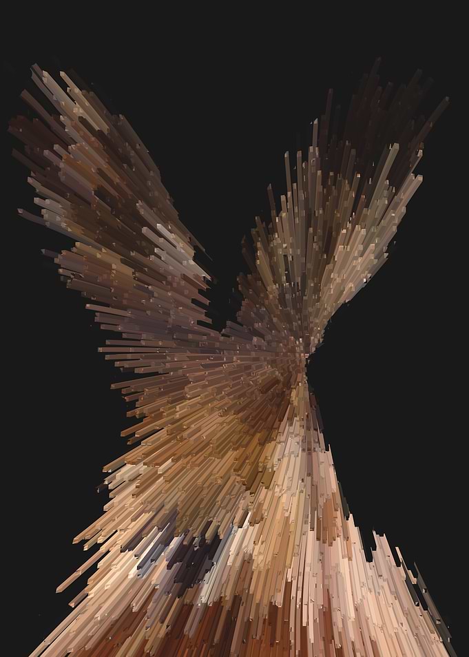 Abstract Brown Rabbit