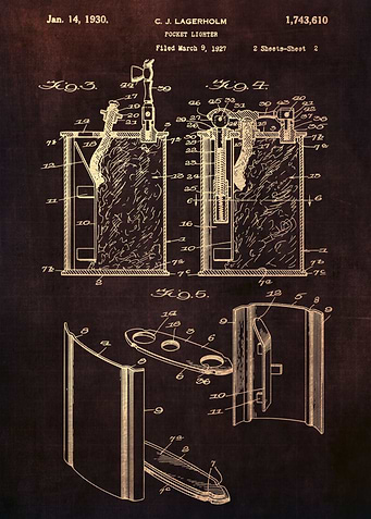 Pocket Lighter Patent