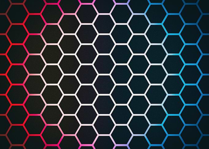 Hexagon Pattern Background