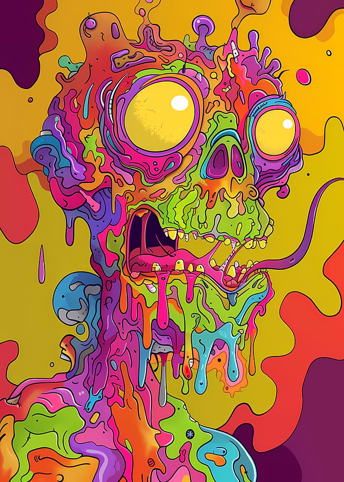 Melting Skull