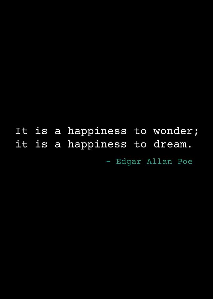 Edgar Allan Poe Quote