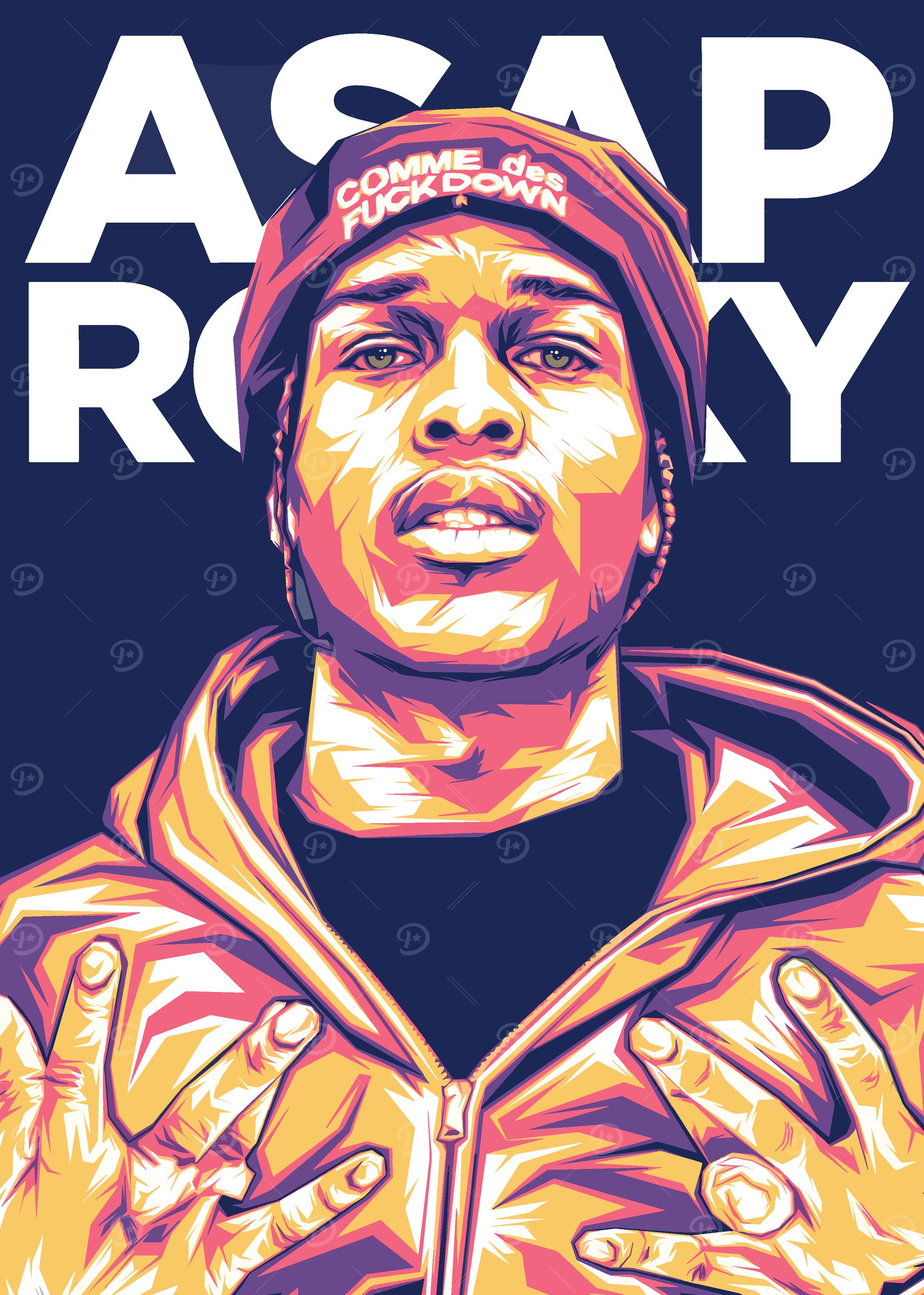 A$AP Rocky Portrait