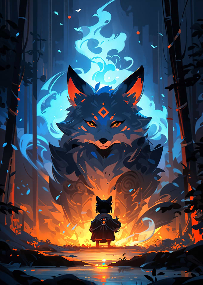 Fox Spirit Guardian