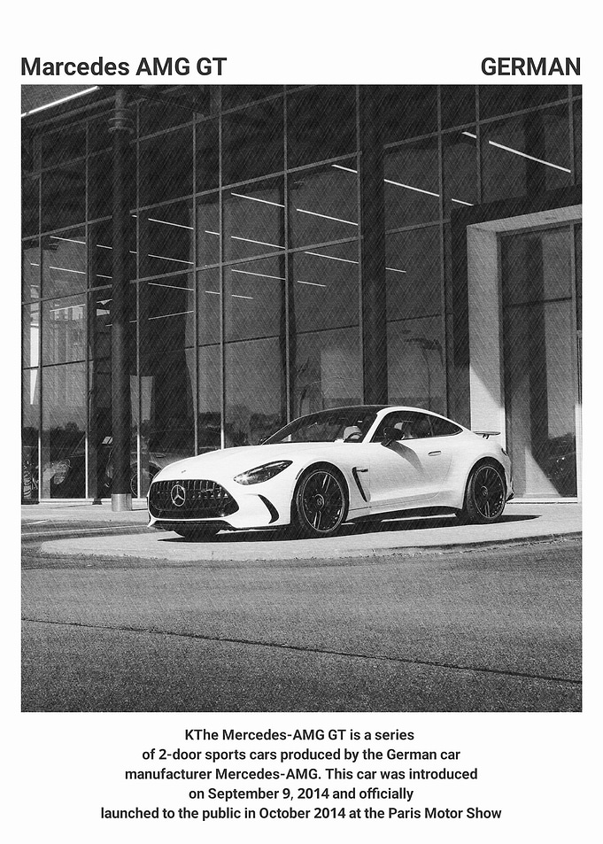Mercedes AMG GT Sports Car