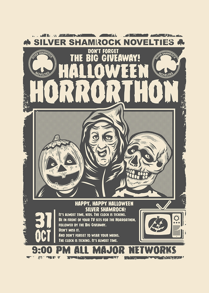Halloween Horrorthon Poster