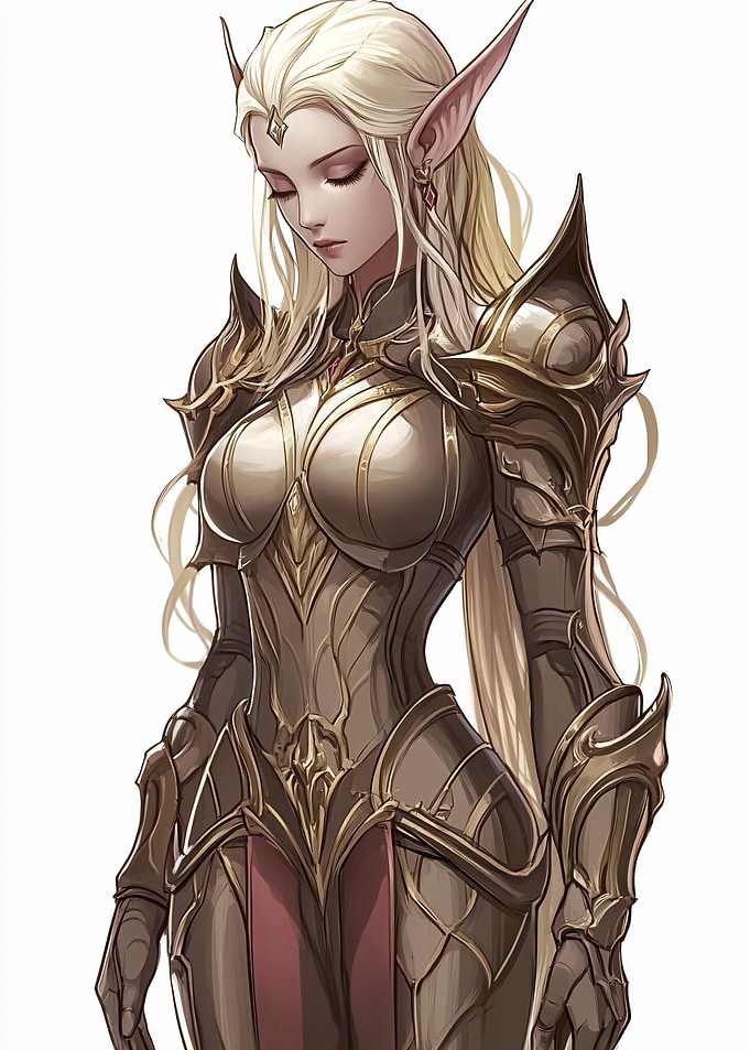 Tessia Eralith in Armor