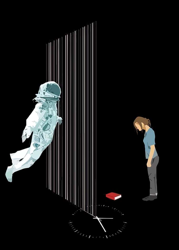 Astronaut and Time