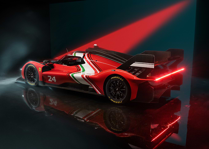 Ferrari 499P Race Car