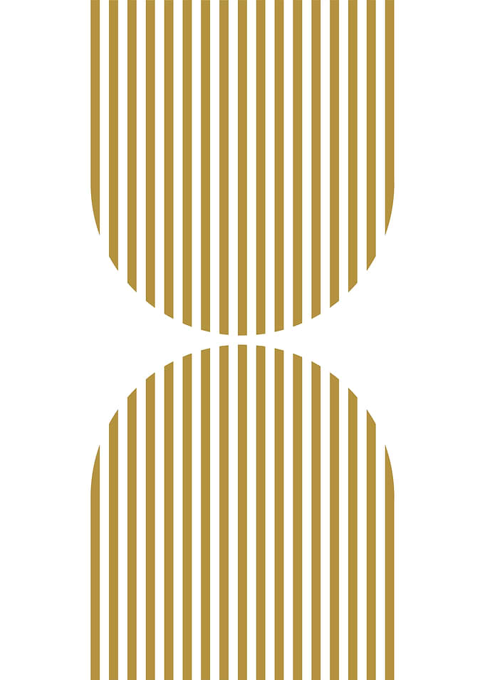 Gold Stripe Abstract
