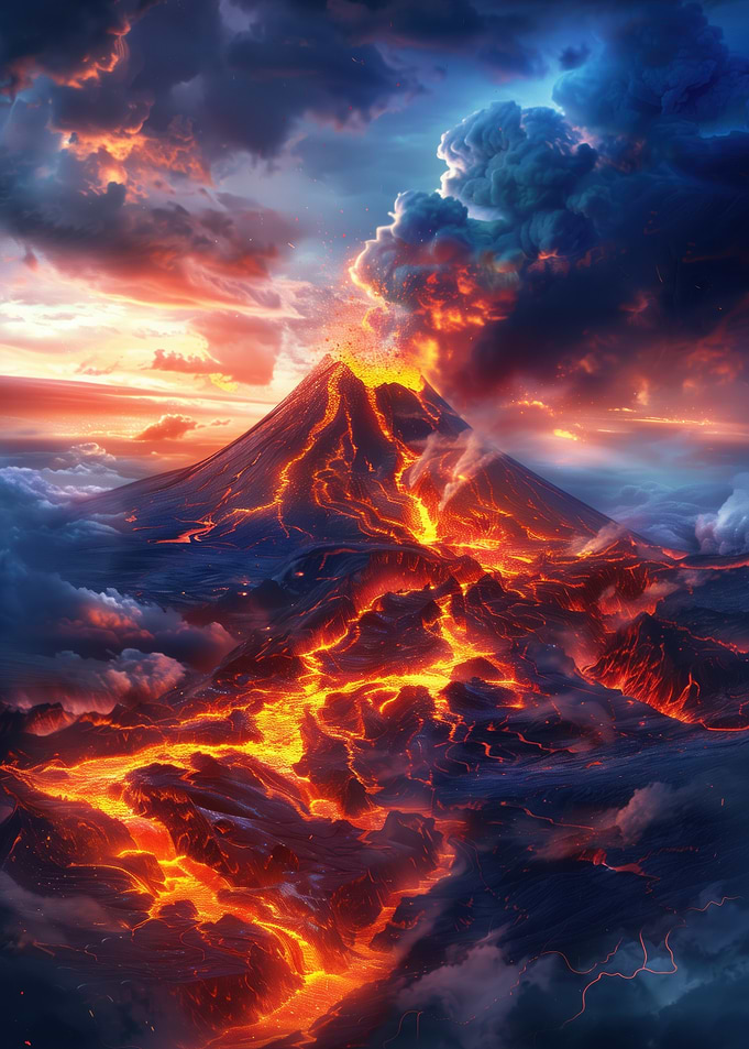 Nature Volcan Landscape