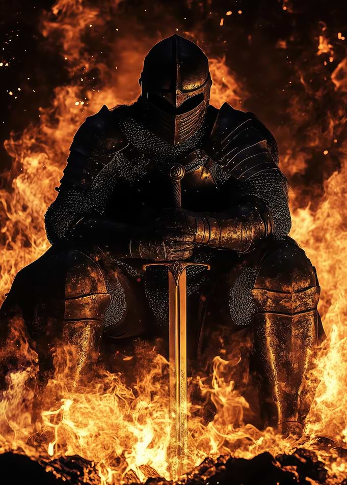 The Fire Knight Fantasy