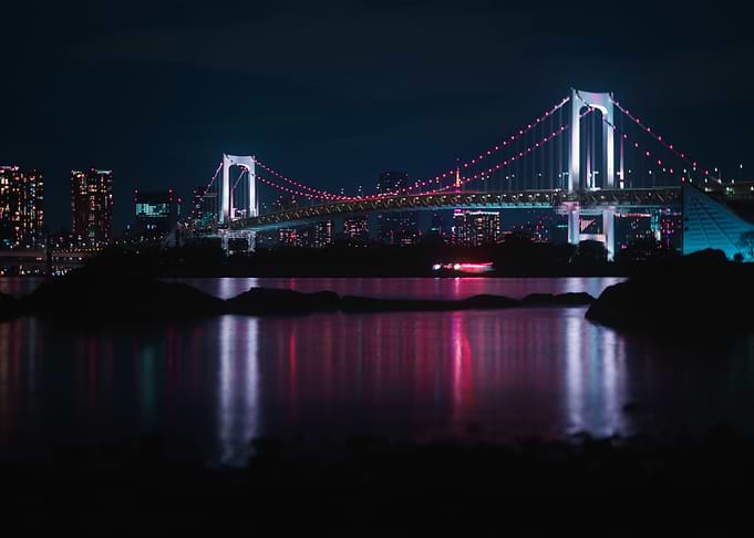 Rainbow Bridge Night View