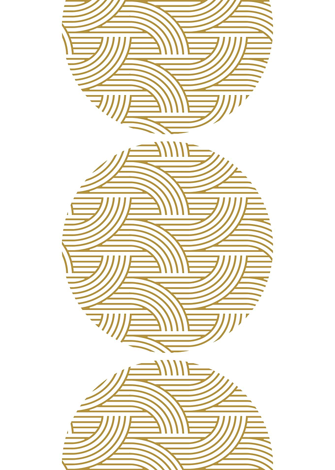 Golden Geometric Circles