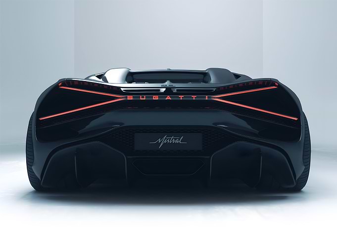 Bugatti Mistral Rear View