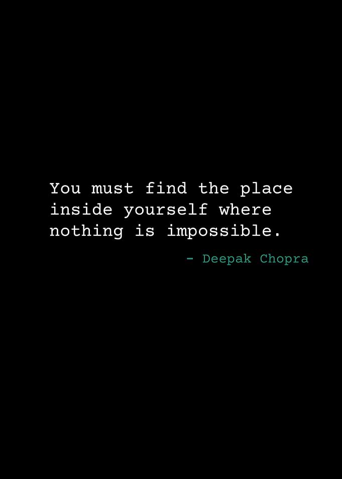 Deepak Chopra Quote