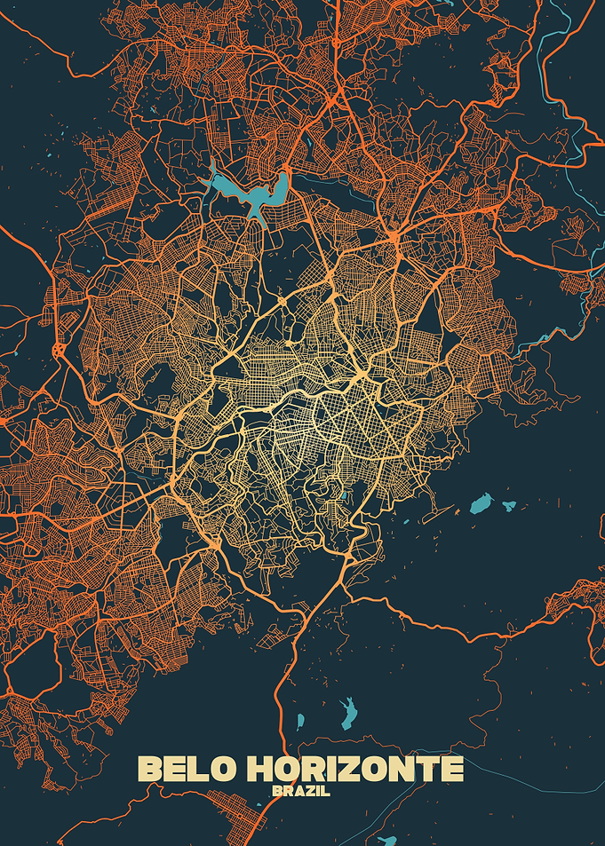 Belo Horizonte City Map