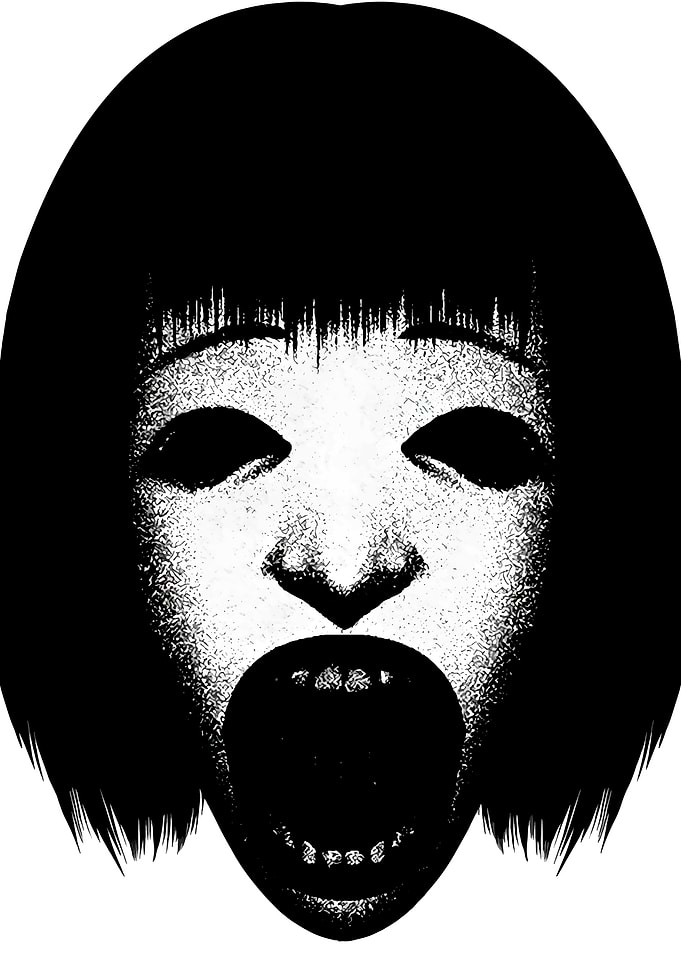 Screaming Woman Illustration