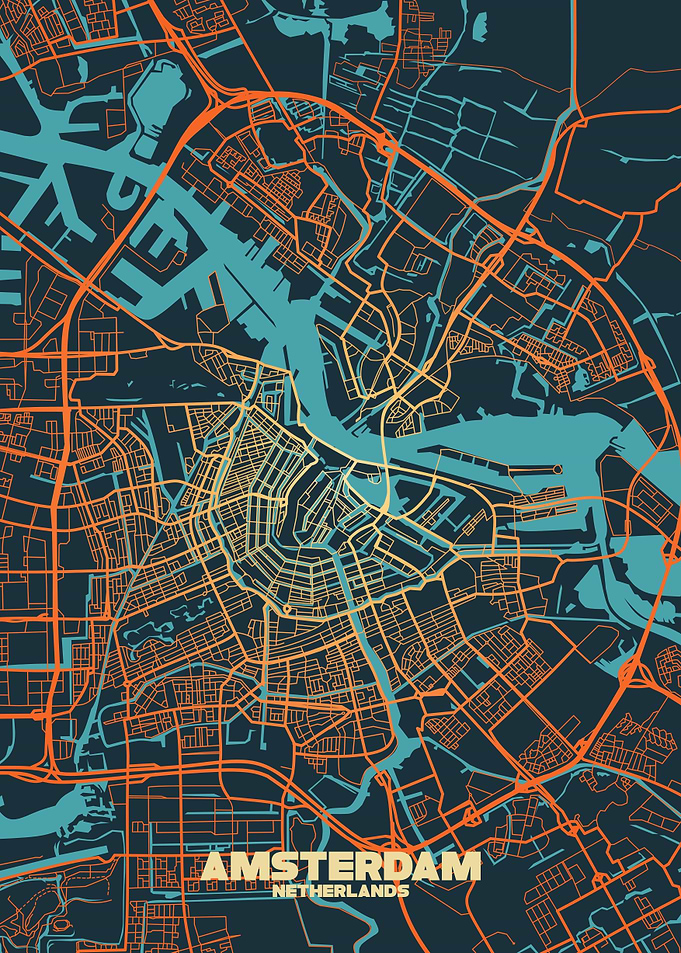 Amsterdam City Map