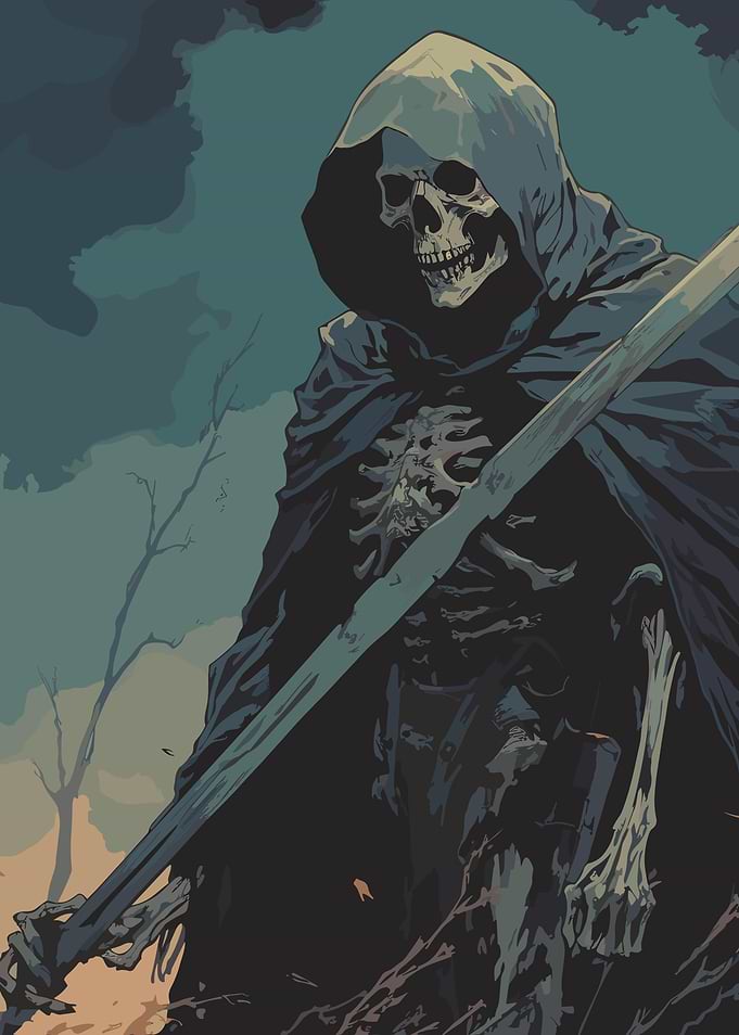 Skeletal Warrior with Sword