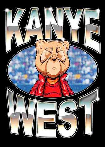 Kanye West Bear Mascot