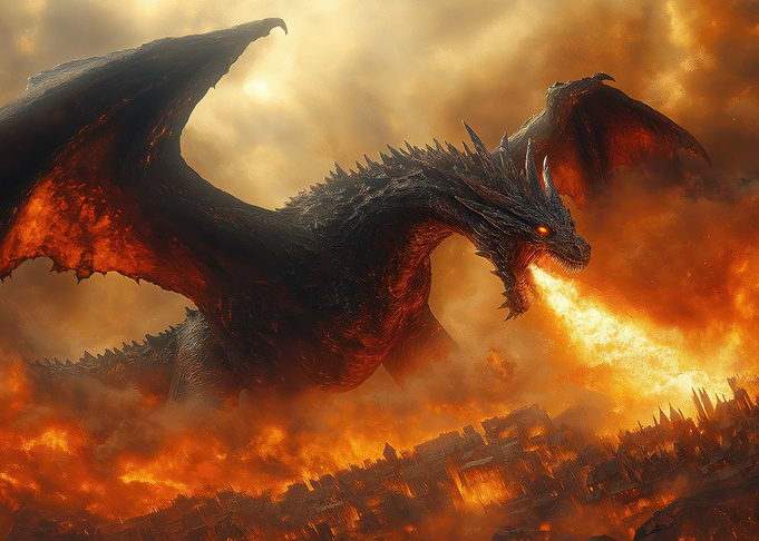 Fire Breathing Dragon