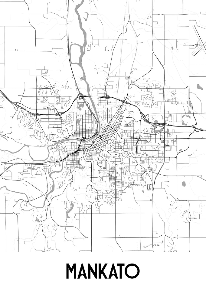 Mankato City Map