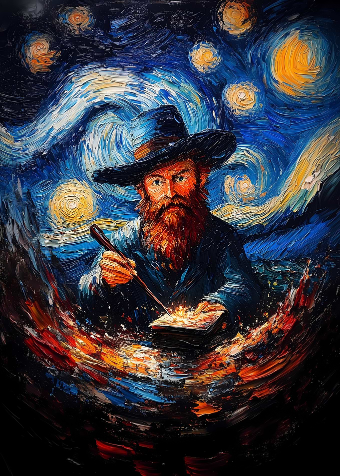 Van Gogh Wizardry Starry Night