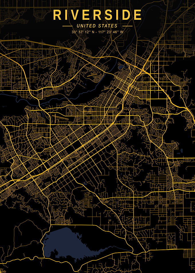 Riverside Golden City Map