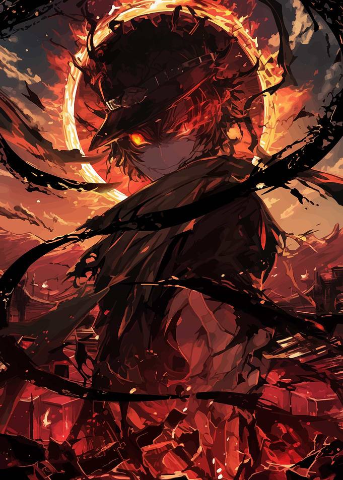DEMON Anime Character