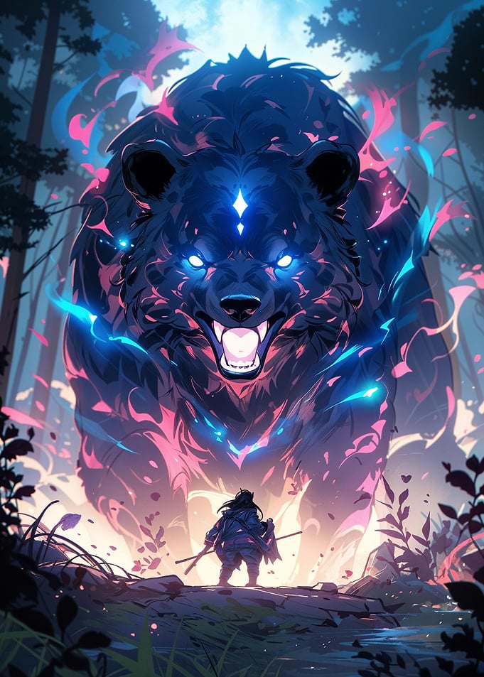 Mystical Forest Encounter
