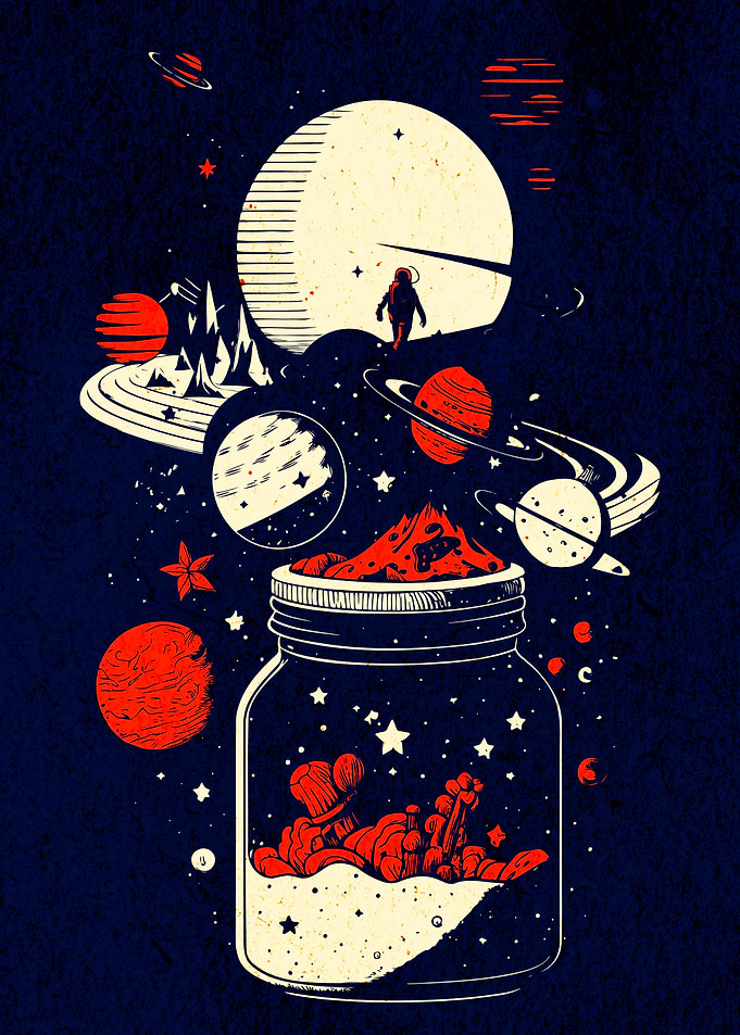 Space in a Jar