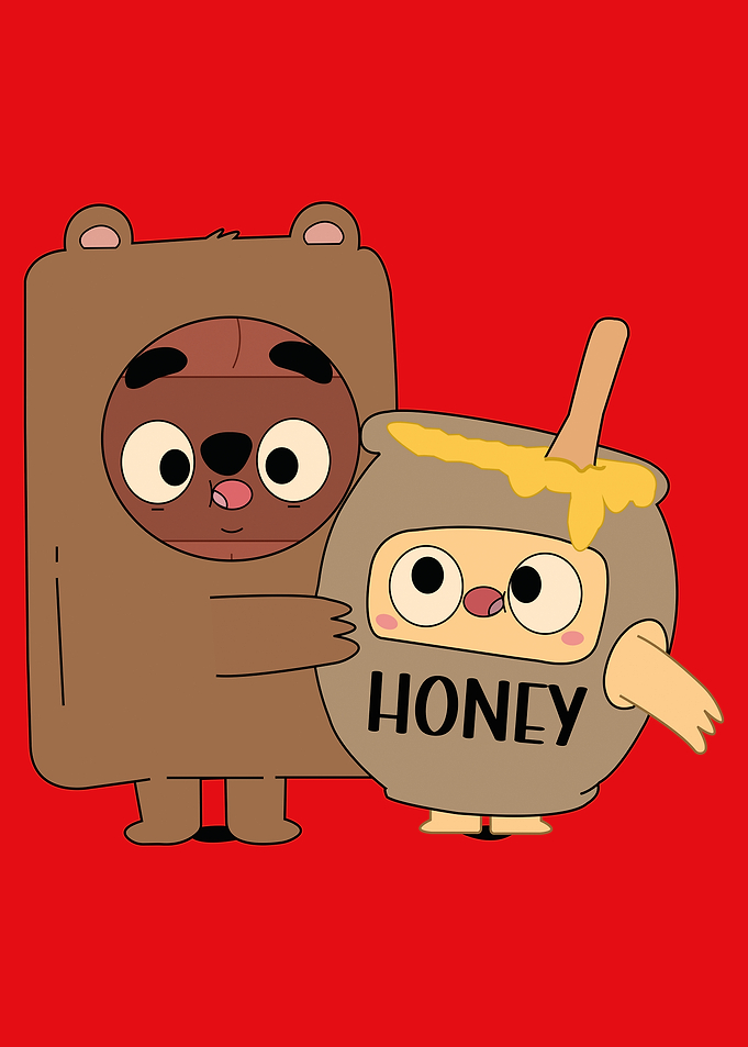 Bear and Honey Costume