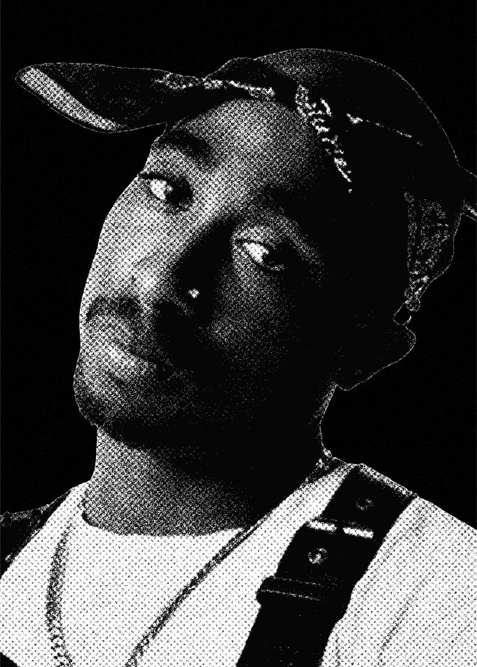 Tupac Shakur Portrait