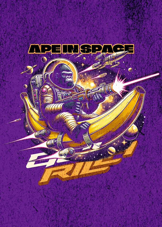 Ape in Space Banana Ride