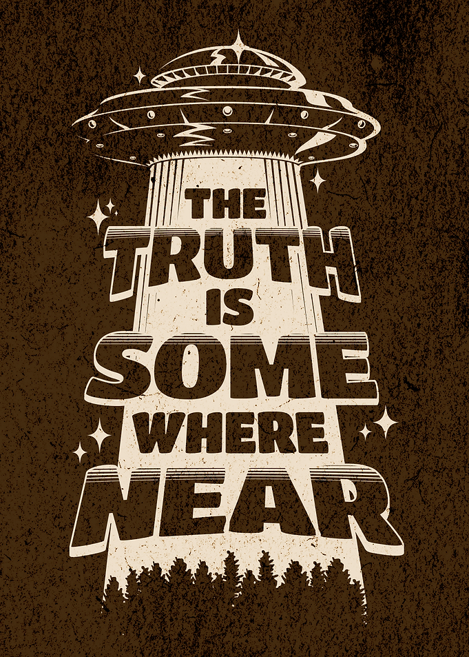 UFO Truth Poster