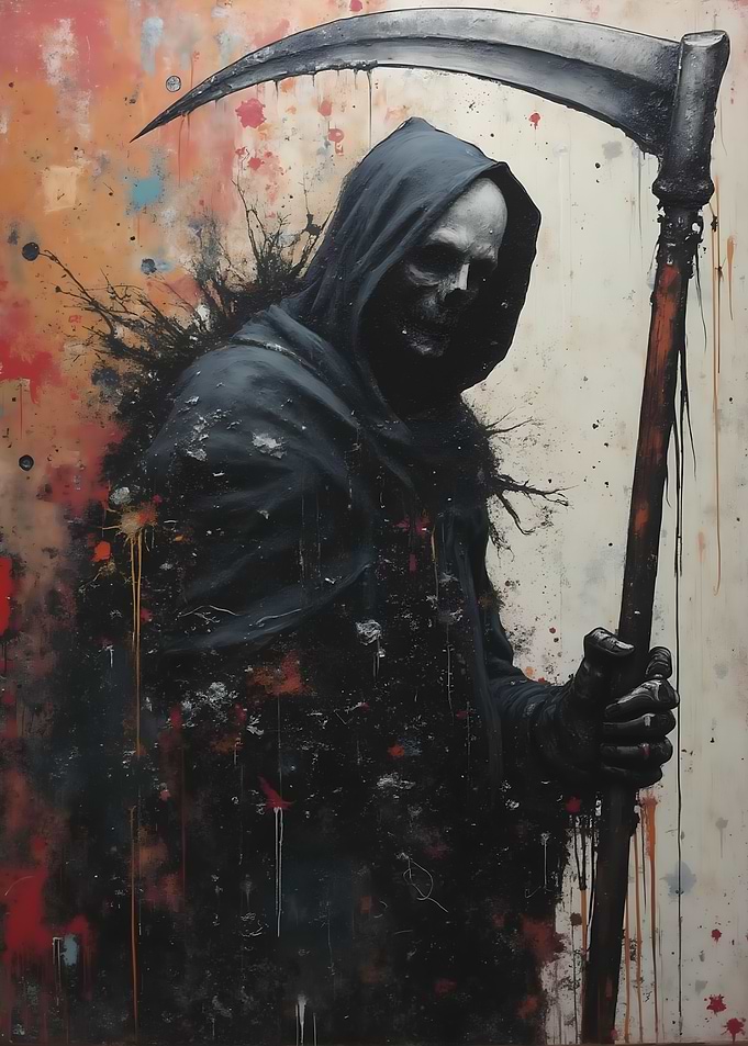 Grim Reaper with Scythe