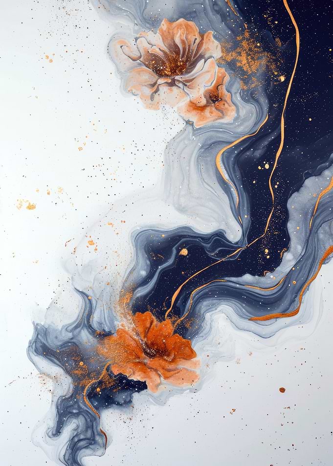 Abstract Floral Art